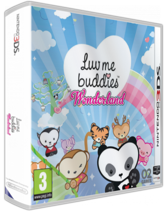 Luv Me Buddies Wonderland — box-3D (EU)