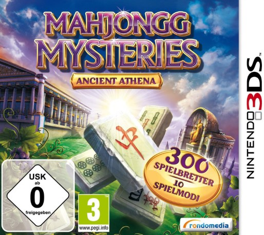 Mahjong Mysteries - Ancient Athena 3d — box-2D (DE)
