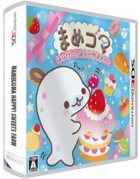 Mamegoma Happy! Sweets Farm — box-3D (JP)