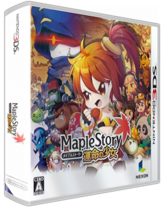 Maple Story - Unmei No Shoujo — box-3D (JP)