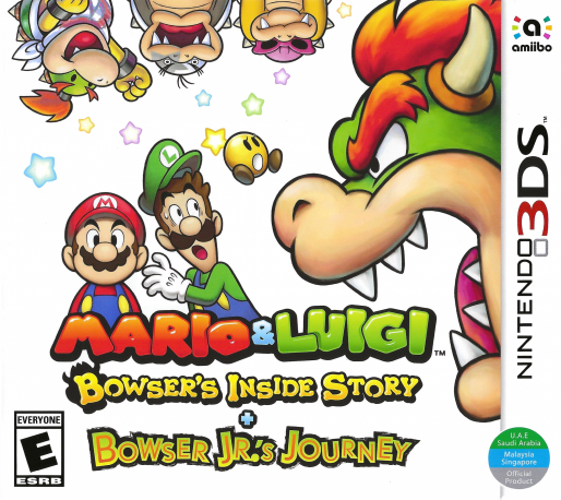 Mario & Luigi: Bowser's Inside Story + Bowser Jr.'s Journey box art