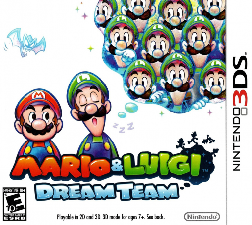 Mario And Luigi - Dream Team Bros. box art