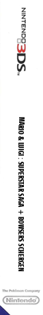 Mario And Luigi - Superstar Saga Bowser's Minions — box-2D-side (DE)