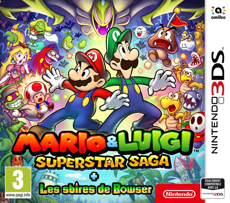 Mario And Luigi - Superstar Saga Bowser's Minions — box-2D (FR)