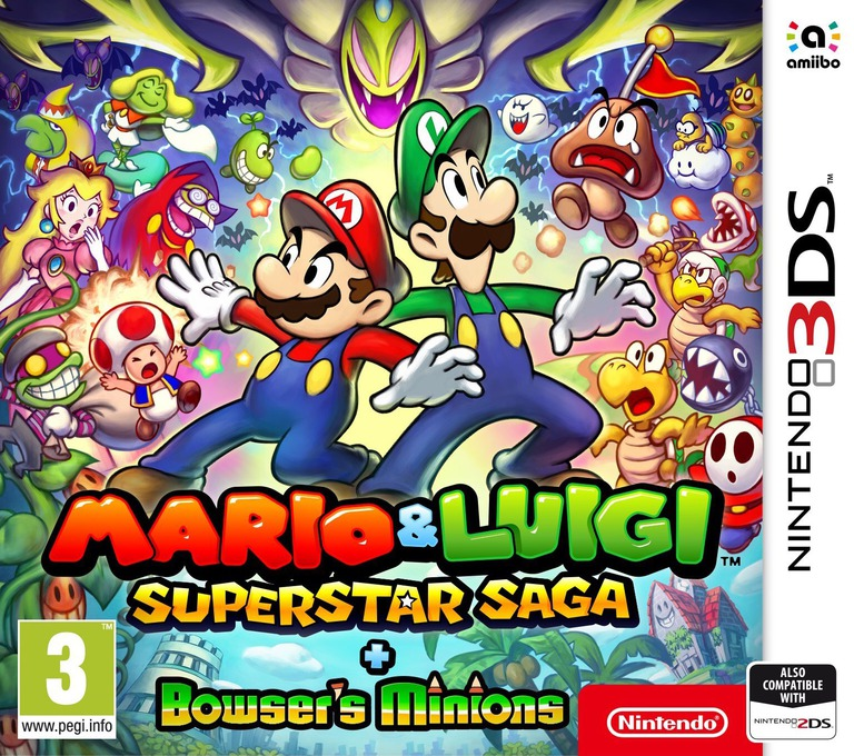 Mario And Luigi - Superstar Saga Bowser's Minions — box-2D (EU)