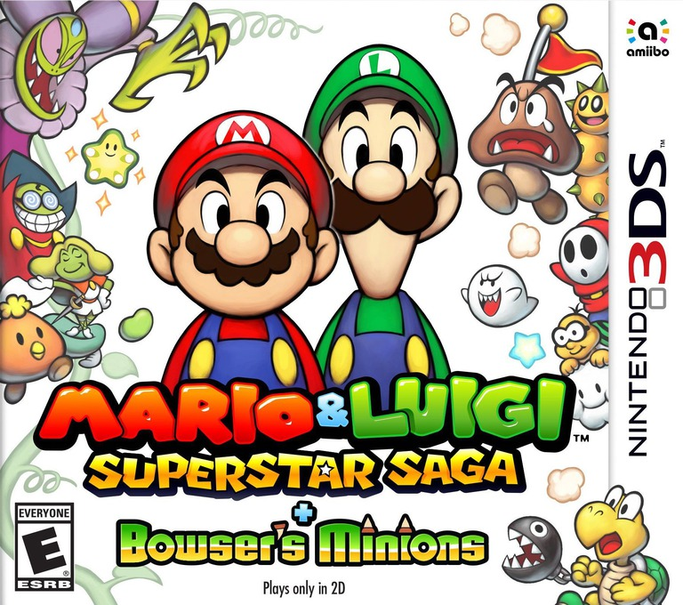 Mario And Luigi - Superstar Saga Bowser's Minions box art