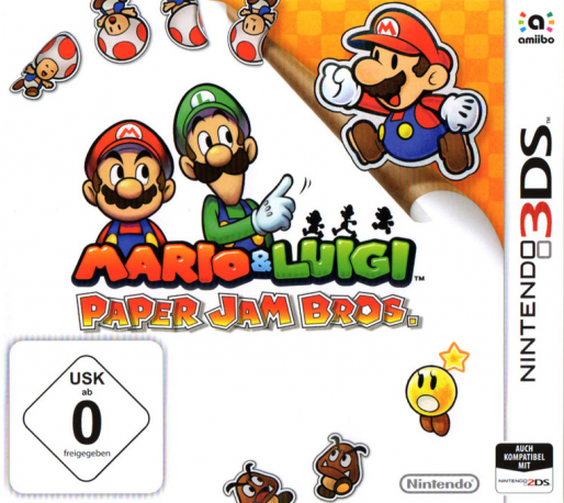 Mario And Luigi Paper Jam — box-2D (DE)