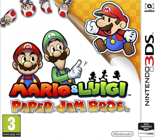 Mario And Luigi Paper Jam — box-2D (EU)