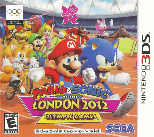Mario & Sonic at the London 2012 Olympic Games box art