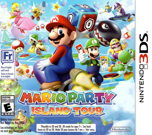Mario Party Island Tour — box-2D (CA)