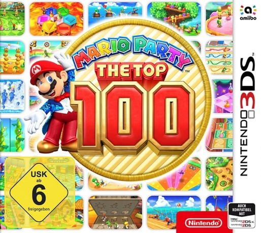 Mario Party: The Top 100 — box-2D (DE)