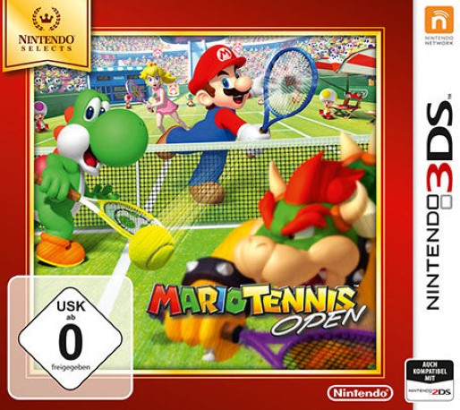 Mario Tennis Open — box-2D (DE)