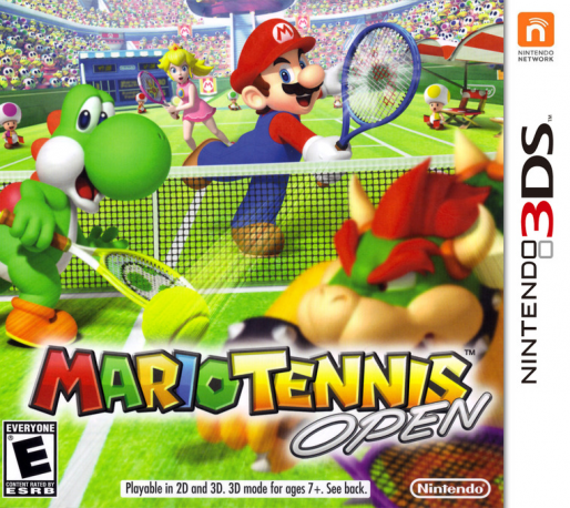 Mario Tennis Open box art