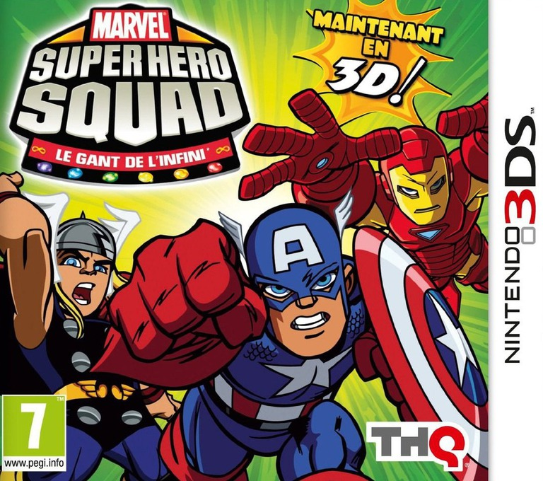 Marvel Super Hero Squad: The Infinity Gauntlet — box-2D (FR)