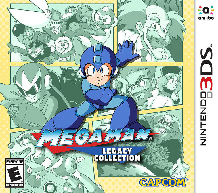 Mega Man Legacy Collection box art