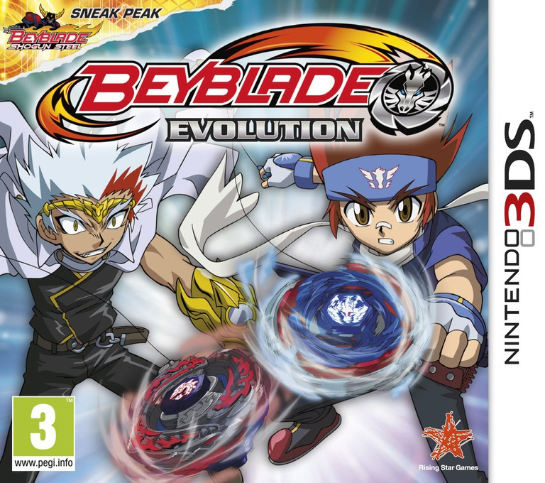 Beyblade: Evolution — box-2D (EU)
