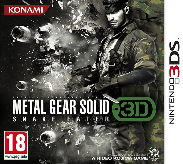 Metal Gear Solid : Snake Eater 3D — box-2D (EU)