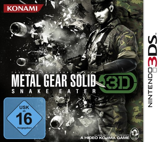 Metal Gear Solid : Snake Eater 3D — box-2D (DE)