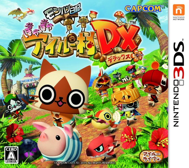 Monhun Nikki - Poka Poka Ailu Mura Dx box art