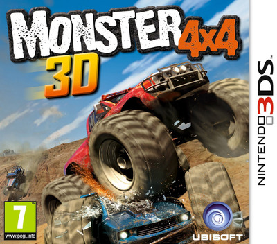 Monster 4x4 3d — box-2D (EU)
