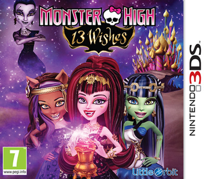 Monster High: 13 Wishes — box-2D (EU)