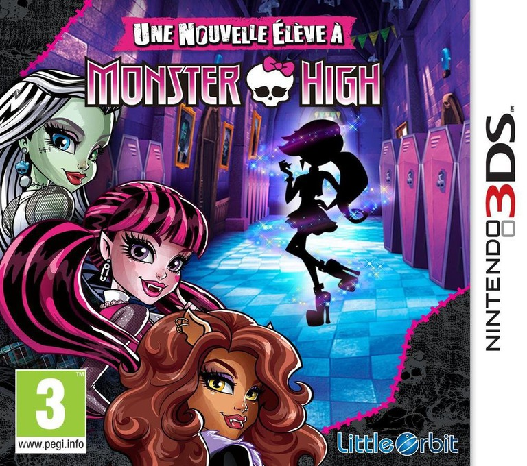 Monster High: New Ghoul in School — box-2D (FR)