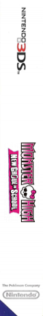 Monster High: New Ghoul in School — box-2D-side (DE)