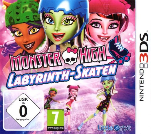 Monster High: Skultimate Roller Maze — box-2D (DE)