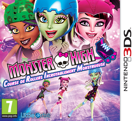 Monster High: Skultimate Roller Maze — box-2D (FR)