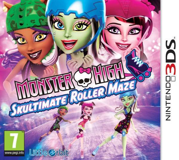 Monster High: Skultimate Roller Maze — box-2D (EU)