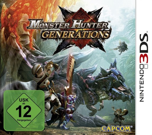 Monster Hunter Generations — box-2D (DE)