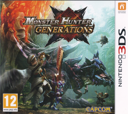 Monster Hunter Generations — box-2D (FR)