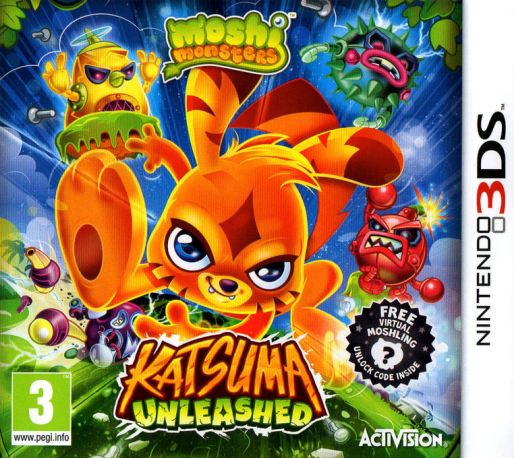 Moshi Monsters : Katsuma Unleashed — box-2D (EU)