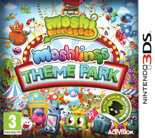 Moshi Monsters - Moshlings Theme Park — box-2D (EU)
