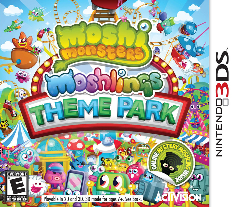 Moshi Monsters - Moshlings Theme Park box art