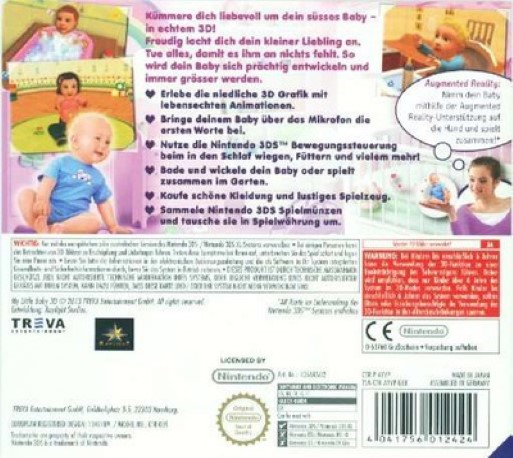 My Little Baby 3d — box-2D-back (DE)