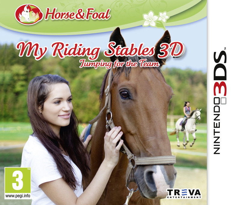 My Riding Stables 3d - Jumping For The Team box art