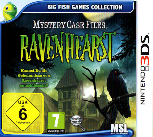 Mystery Case Files: Ravenhearst — box-2D (DE)