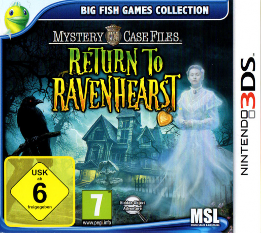 Mystery Case Files: Return to Ravenhearst — box-2D (DE)