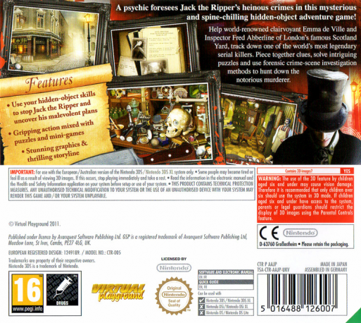Mystery Murders - Jack The Ripper — box-2D-back (EU)