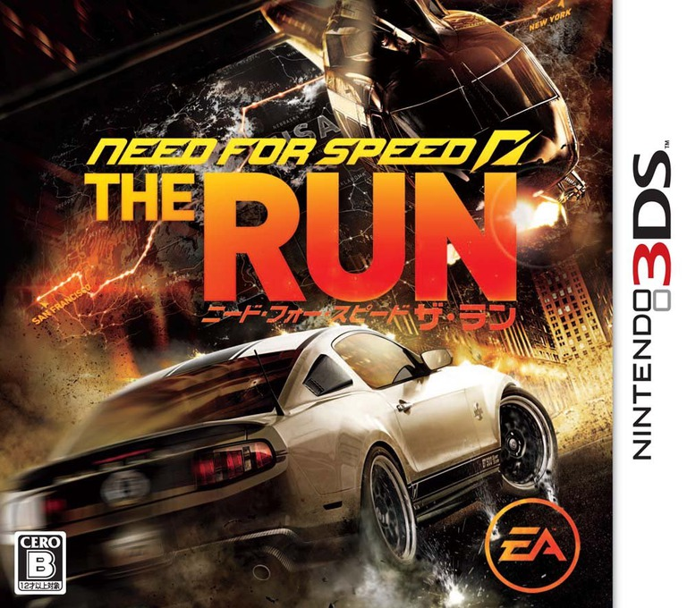 Need for Speed : The Run — box-2D (JP)
