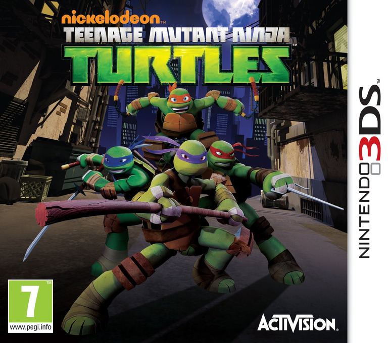 Nickelodeon - Teenage Mutant Ninja Turtles — box-2D (EU)