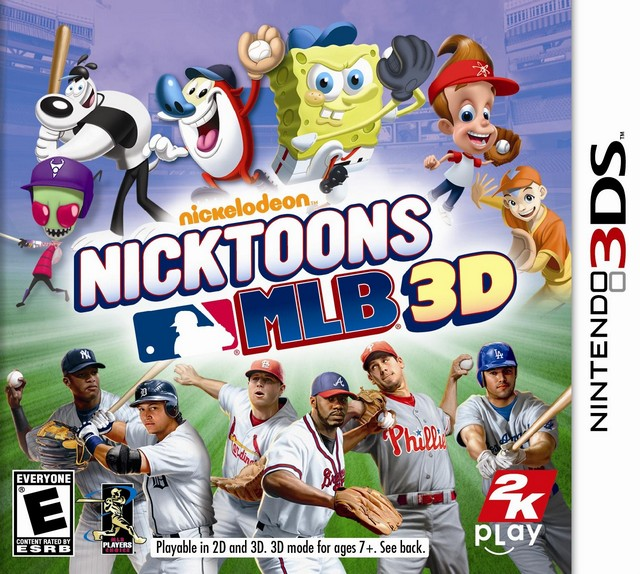 Nicktoons MLB 3D box art