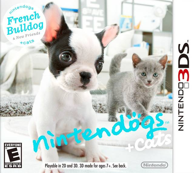 Nintendogs + Cats: French Bulldog & New Friends box art