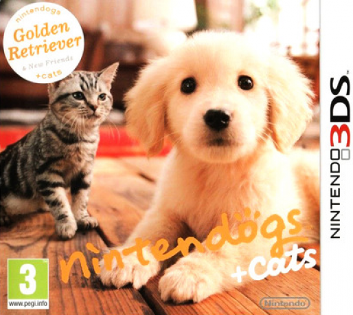 Nintendogs + Cats: Golden Retriever & New Friends — box-2D (EU)