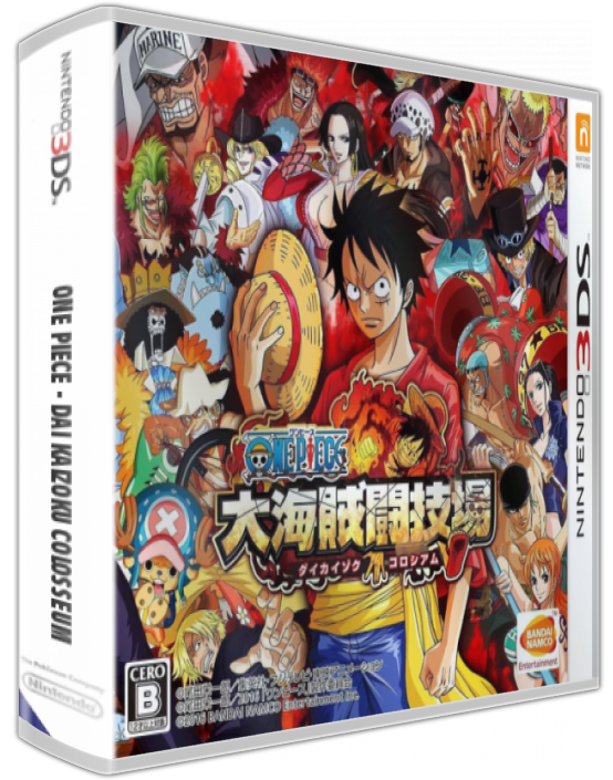 One Piece - Dai Kaizoku Colosseum — box-3D (JP)