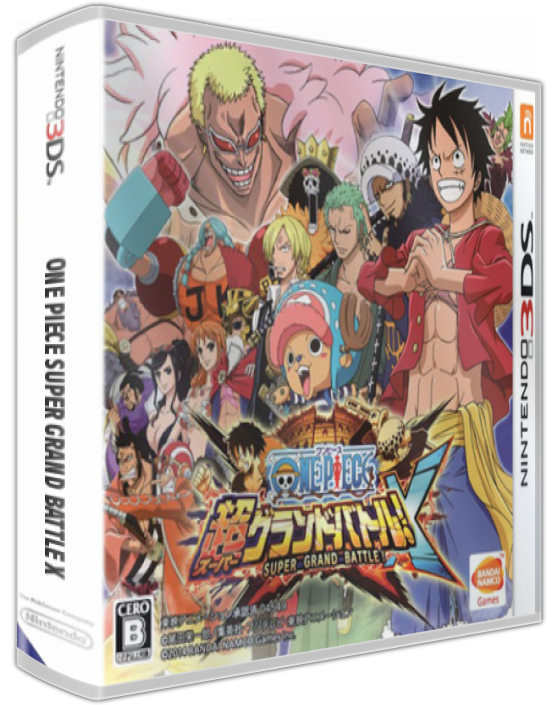 One Piece Super Grand Battle X — box-3D (JP)