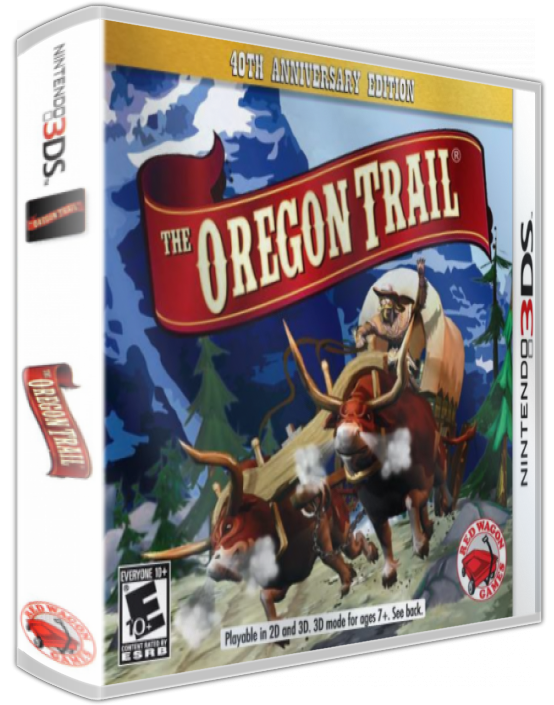 The Oregon Trail — box-3D (US)