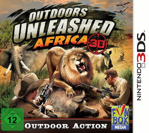 Outdoors Unleashed - Africa 3d — box-2D (DE)