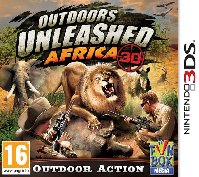 Outdoors Unleashed - Africa 3d — box-2D (EU)